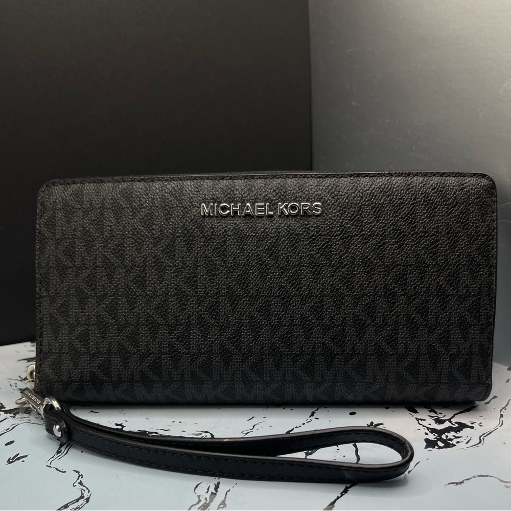 Michael Kors Black Logo Wallet